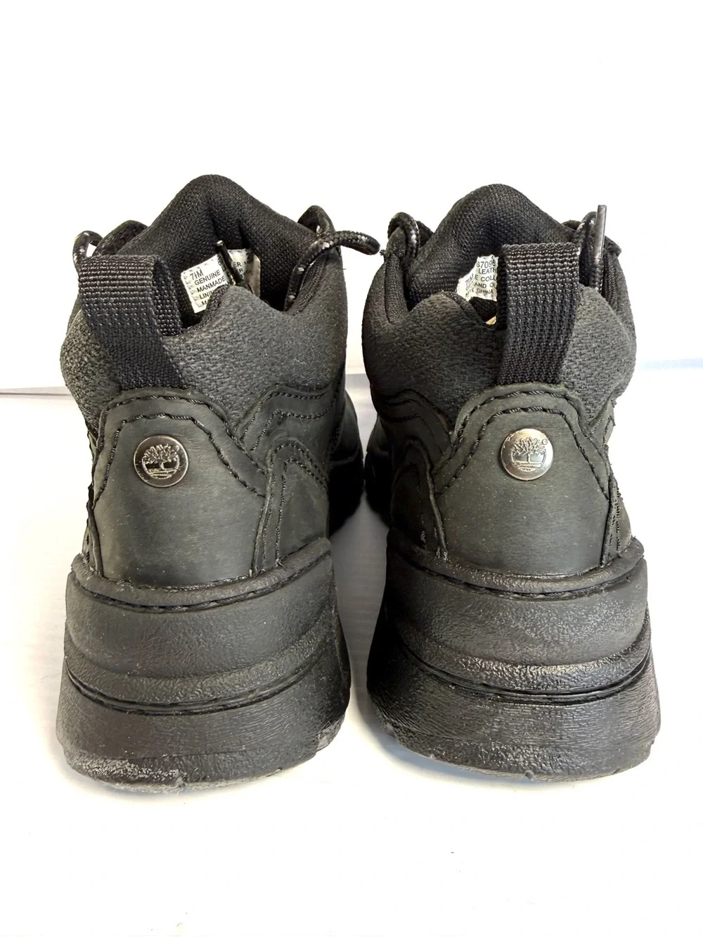 Timberland Black Lace-Up Men's  Boots